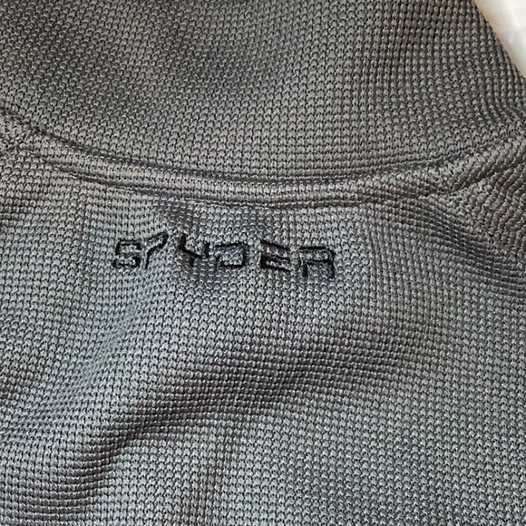 Men’s Spyder Quarter Zip Pullover Polar Jacket Sz. S - Picture 6 of 7